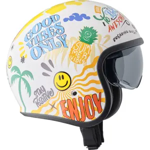 Casco da moto jet GMS Ride & Surf image-2