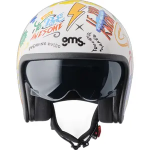 Casco da moto jet GMS Ride & Surf image-3