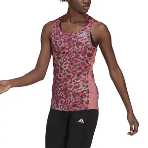 Camiseta de tirantes de mujer adidas adidas Fast Primeblue Graphic image-4