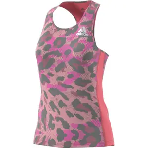 Camiseta de tirantes de mujer adidas adidas Fast Primeblue Graphic image-3