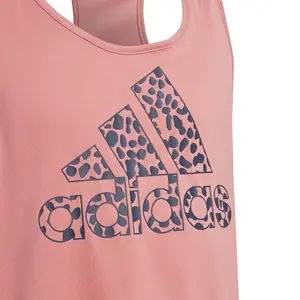 Camiseta de tirantes para niños adidas Designed To Move Leopard image-5