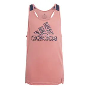 Camiseta de tirantes para niños adidas Designed To Move Leopard image-1