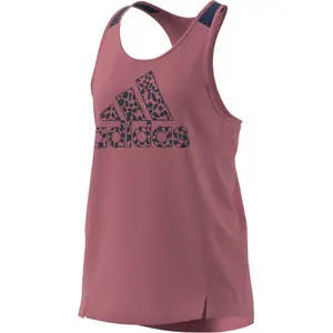 Camiseta de tirantes para niños adidas Designed To Move Leopard image-2