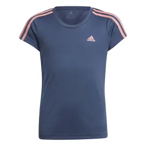 Kinder-T-shirt adidas D2M 3-Bandes image-0