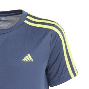Kinder-T-shirt adidas D2M 3-Bandes image-2