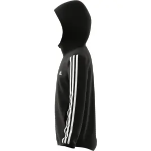 Felpa con cappuccio per bambini con zip adidas D2M 3-Bandes image-4