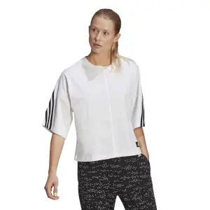 Dames-T-shirt adidas Sportswear 3-Bandes Primeblue image-3