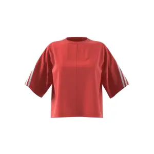 Camiseta de mujer adidas Sportswear 3-Bandes Primeblue image-4