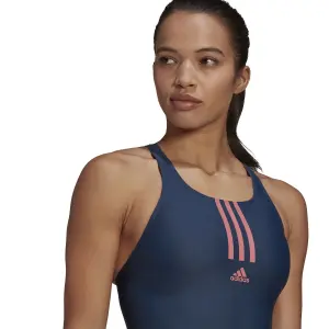 Costume da bagno da donna adidas Padded Mid Stripes Leg image-5
