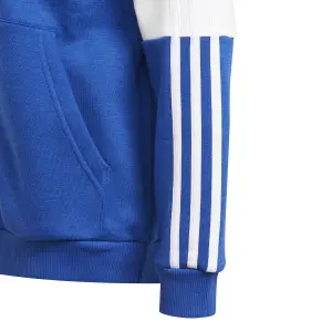 Sudadera con capucha para niños con cremallera adidas Colorblock image-5