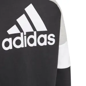 Sudadera con capucha para niños con cremallera adidas Colorblock image-5