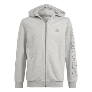 Kinderjack met rits en capuchon adidas Essentials Logo image-0