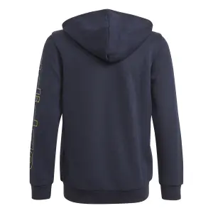 Sudadera con capucha para niños con cremallera adidas Essentials Logo image-0