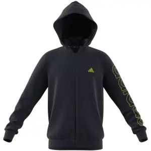 Sudadera con capucha para niños con cremallera adidas Essentials Logo image-2