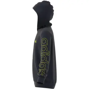 Sudadera con capucha para niños con cremallera adidas Essentials Logo image-4