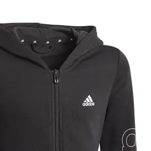 Sudadera con capucha para niños con cremallera adidas Essentials image-3