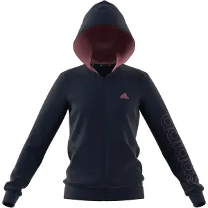 Sudadera con capucha para niños con cremallera adidas Essentials image-6