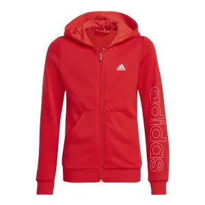 Sudadera con capucha para niños con cremallera adidas Essentials image-4