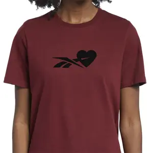 T-shirt femme Reebok Valentine Graphic image-6