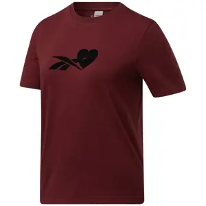 T-shirt femme Reebok Valentine Graphic image-0