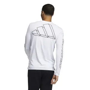 Camiseta de manga larga adidas FB Hype image-4