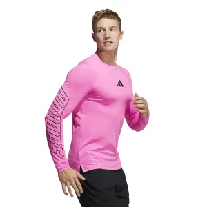 Camiseta de manga larga adidas FB Hype image-1