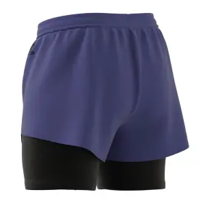 Pantalones cortos de mujer adidas Primeblue Designed To Move 2-in-1port image-6