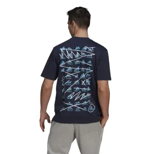 Camiseta sin mangas adidas BOS Scribble image-4