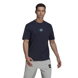 Camiseta sin mangas adidas BOS Scribble image-2