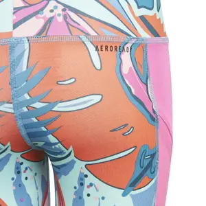 Polainas para niños adidas Aeroready Allover Print image-4