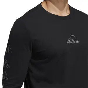 Camiseta de manga larga adidas Geo Graphic image-0