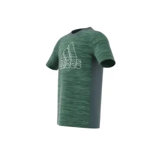 Camiseta para niños adidas Aeroready Heather image-2