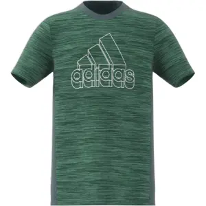 Camiseta para niños adidas Aeroready Heather image-6