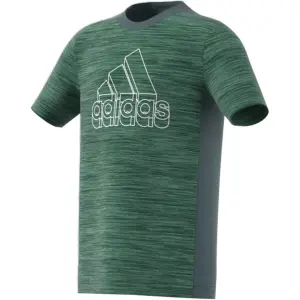 Camiseta para niños adidas Aeroready Heather image-5