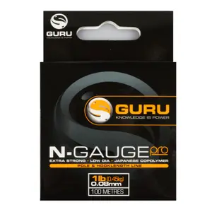 Ειδική γραμμή νάιλον Guru N-Gauge Pro (0,08mm – 100m) image-1