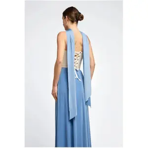 Soft Touch Jersey Scarf Women Goddiva image-1