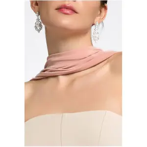 Soft Touch Jersey Scarf Women Goddiva image-3