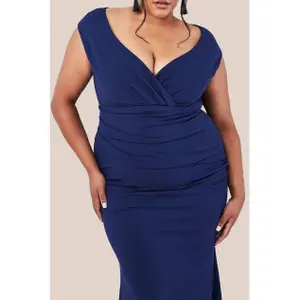 Klänning för kvinnor Goddiva Bardot image-3