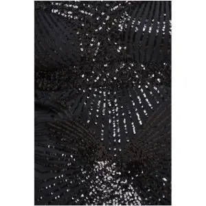 Strakke damesjurk Goddiva Starburst Sequin image-3