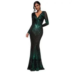 Damesjurk Goddiva Starburst Effect Maxi image-0