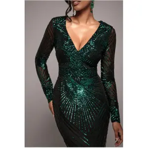Damesjurk Goddiva Starburst Effect Maxi image-2