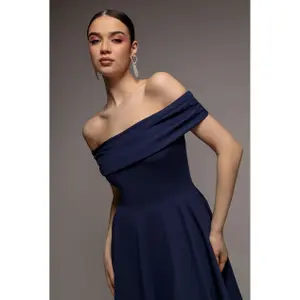Robe patineuse mini bustier em crepe mulher Goddiva image-2