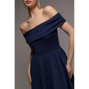 Robe patineuse mini bustier em crepe mulher Goddiva image-3
