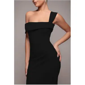 Maxikjole til kvinder Goddiva Off The Shoulder image-2