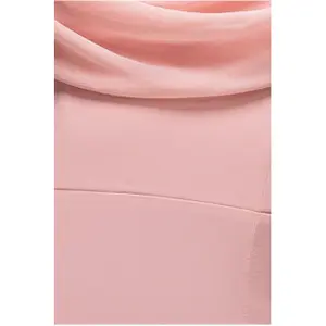 Chiffonrobe mit Carmenausschnitt Damen Goddiva Bardot image-3