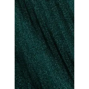 Pleated dress for women Goddiva Bardot image-3