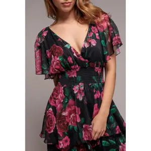 Damesjurk Goddiva Layered Floral image-2