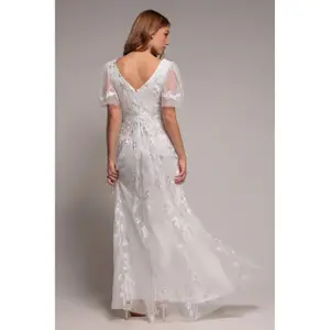 Kleid Damen Goddiva Embroidered image-2