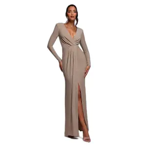 Omlottklänning för kvinnor Goddiva Lurex image-0