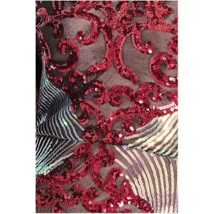 Obcisła sukienka damska Goddiva Modesty Contrast Sequin image-3